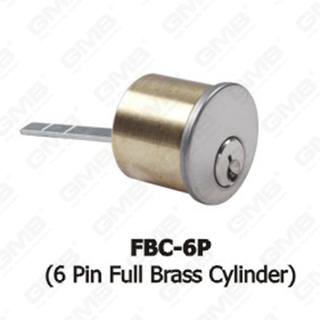 Standaard nachtschoot ANSI Grade 3 Standaard 6-pins volledig messing cilinder (FBC-6P)